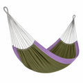 Hamaca de Algodón Verde y Morado