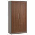 Armario de Madera con Puertas Dobles 180x80x50 cm